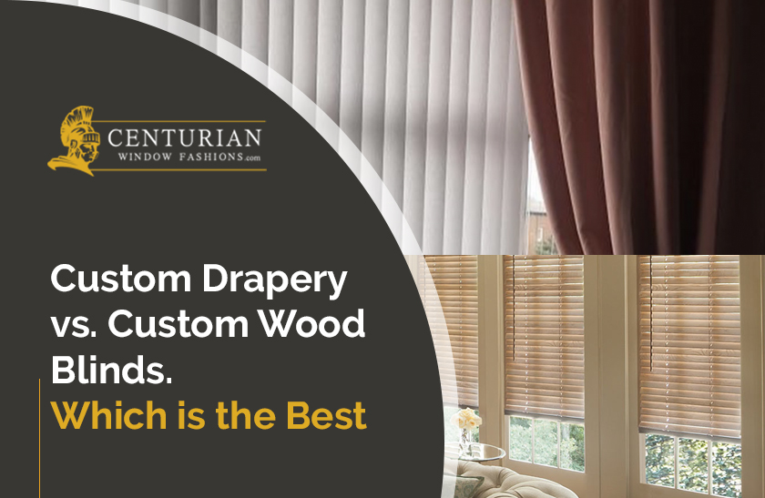 Custom Drapery vs. Custom Wood Blinds | Toronto | Centurian Window Fashions